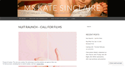 Desktop Screenshot of mskatesinclaire.com